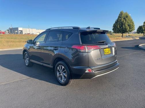 Gray 2018 Toyota RAV4 Hybrid LE