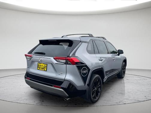 Silver 2025 Toyota RAV4 Hybrid SE