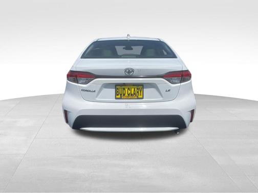 White 2022 Toyota Corolla LE