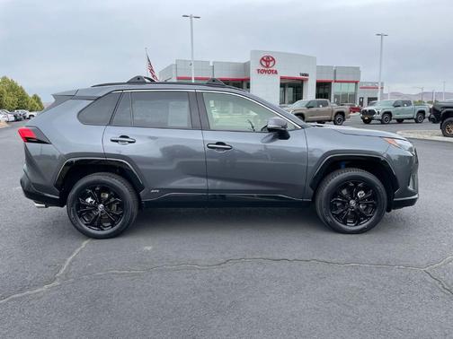 Gray 2024 Toyota RAV4 Hybrid SE