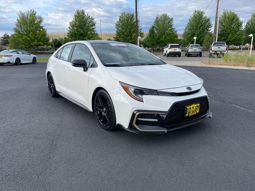 White 2022 Toyota Corolla APEX SE