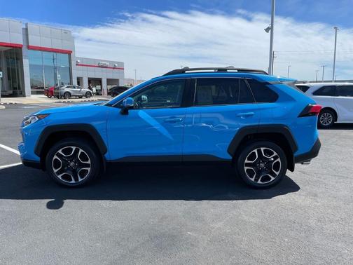 Blue 2019 Toyota RAV4 Adventure