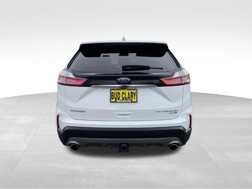 White 2020 Ford Edge Titanium