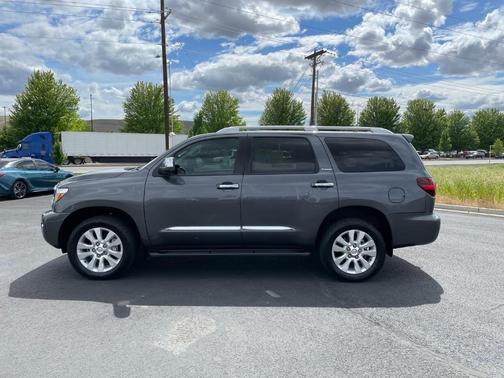 Gray 2022 Toyota Sequoia Platinum