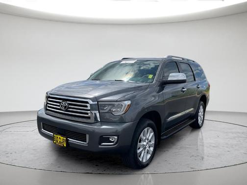 Gray 2022 Toyota Sequoia Platinum