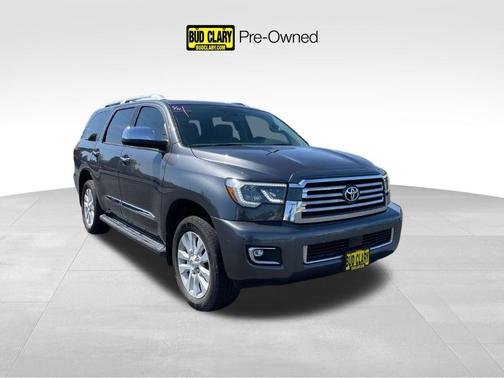 Gray 2022 Toyota Sequoia Platinum
