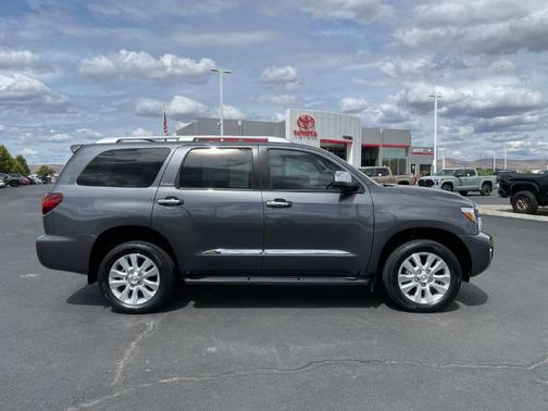 Gray 2022 Toyota Sequoia Platinum