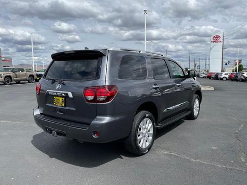 Gray 2022 Toyota Sequoia Platinum