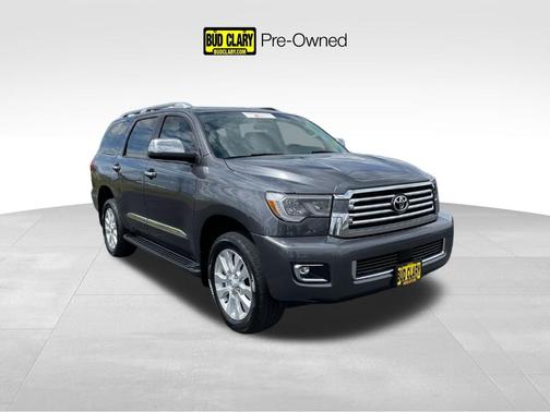 Gray 2022 Toyota Sequoia Platinum