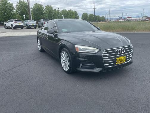 Brilliant Black 2018 Audi A5 2.0T Premium