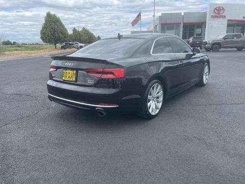 Brilliant Black 2018 Audi A5 2.0T Premium
