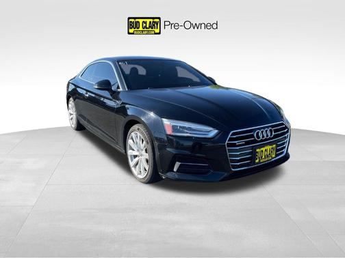 Brilliant Black 2018 Audi A5 2.0T Premium