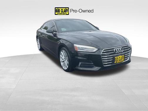 Brilliant Black 2018 Audi A5 2.0T Premium