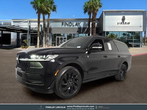 Infinite Black Metallic 2026 Lincoln Navigator L Reserve