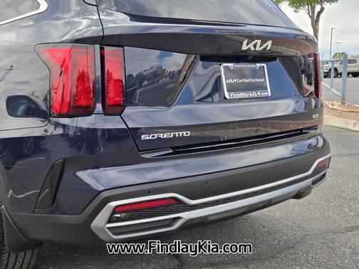 Gravity Blue 2023 Kia Sorento Hybrid EX