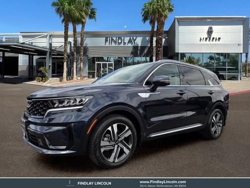 Gravity Blue 2023 Kia Sorento Hybrid EX