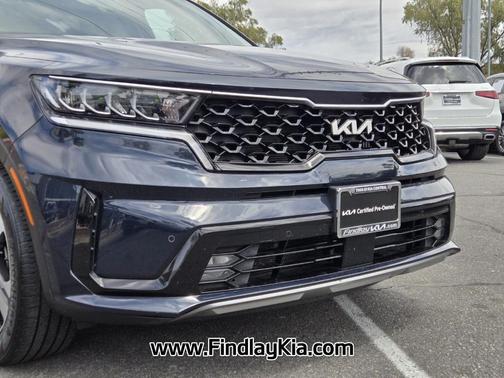 Gravity Blue 2023 Kia Sorento Hybrid EX