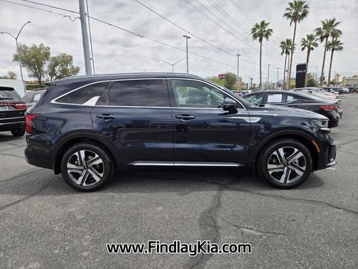 Gravity Blue 2023 Kia Sorento Hybrid EX