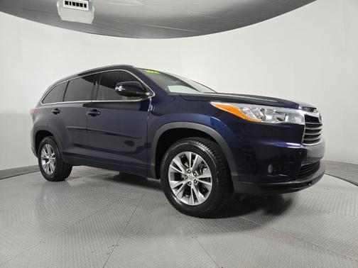 Nautical Blue Metallic 2014 Toyota Highlander XLE