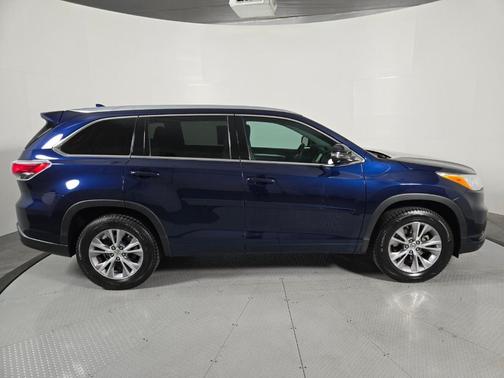 Nautical Blue Metallic 2014 Toyota Highlander XLE