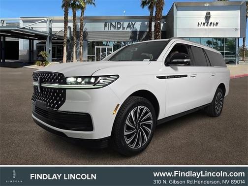 Star White 2026 Lincoln Navigator L Black Label