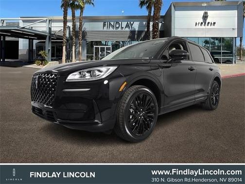 Infinite Black Metallic 2026 Lincoln Corsair Grand Touring