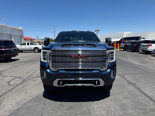 Pacific Blue Metallic 2023 GMC Sierra 3500 Denali