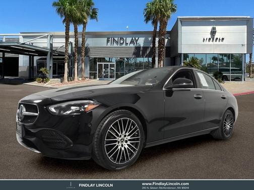 Black 2025 Mercedes-Benz C-Class C 300