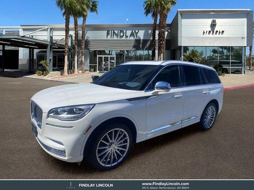 Pristine White 2020 Lincoln Aviator Black Label AWD