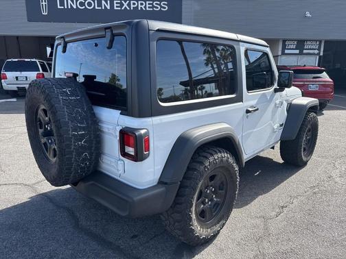 Bright White Clearcoat 2025 Jeep Wrangler Sport