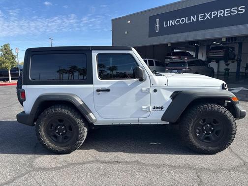 Bright White Clearcoat 2025 Jeep Wrangler Sport