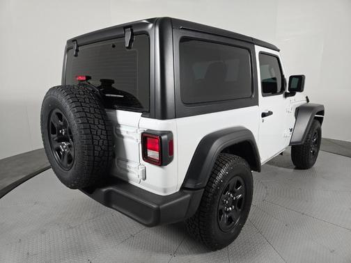 Bright White Clearcoat 2025 Jeep Wrangler Sport