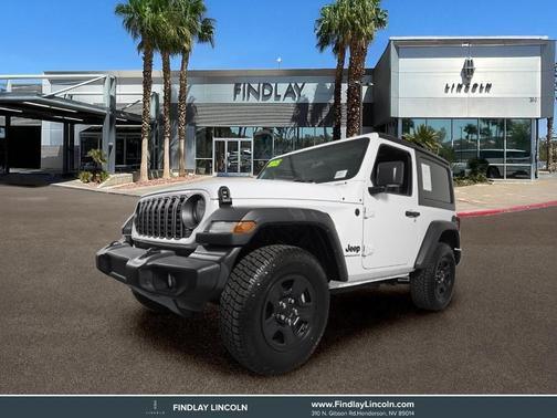 Bright White Clearcoat 2025 Jeep Wrangler Sport