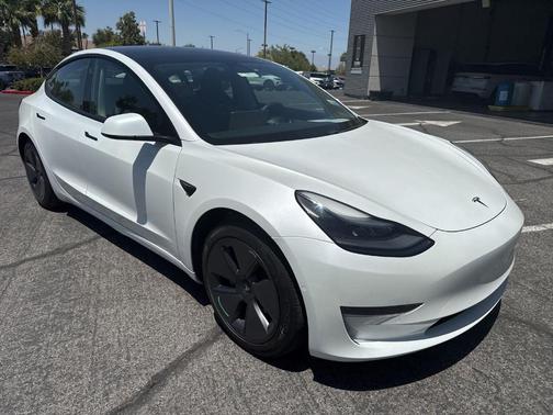 White 2021 Tesla Model 3 Standard Range Plus
