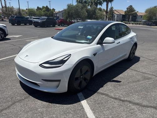 White 2021 Tesla Model 3 Standard Range Plus