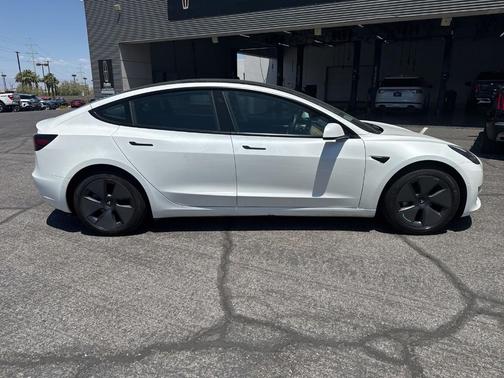 White 2021 Tesla Model 3 Standard Range Plus