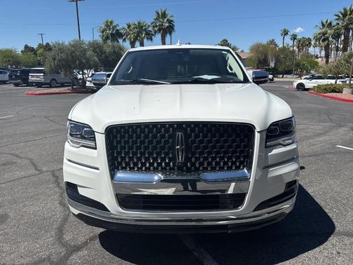 Pristine White 2022 Lincoln Navigator L Black Label