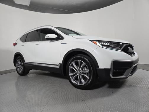 Platinum White Pearl 2022 Honda CR-V Hybrid Touring