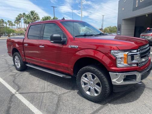 Ruby Red Metallic Tinted Clearcoat 2019 Ford F-150 XLT