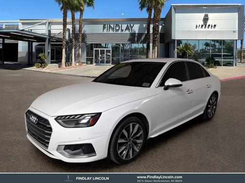 Ibis White 2023 Audi A4 40 Premium Plus