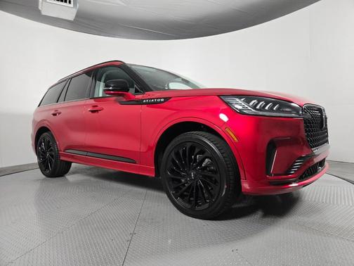 Red 2026 Lincoln Aviator Reserve AWD