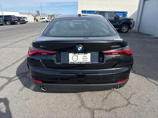 Black Sapphire Metallic 2025 BMW 430 Gran Coupe i xDrive