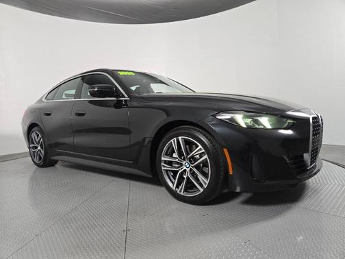Black Sapphire Metallic 2025 BMW 430 Gran Coupe i xDrive