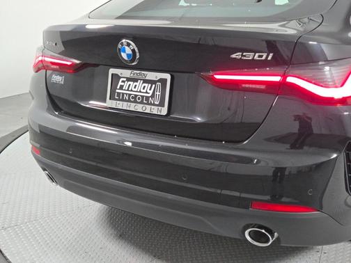 Black Sapphire Metallic 2025 BMW 430 Gran Coupe i xDrive