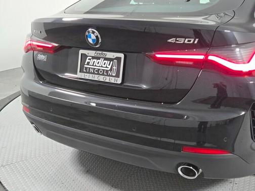 Black Sapphire Metallic 2025 BMW 430 Gran Coupe i xDrive