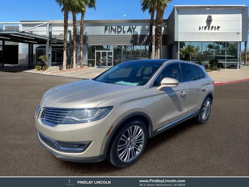 Palladium White Gold Metallic 2017 Lincoln MKX Reserve