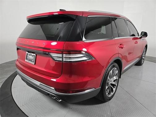 Red 2026 Lincoln Aviator Premiere