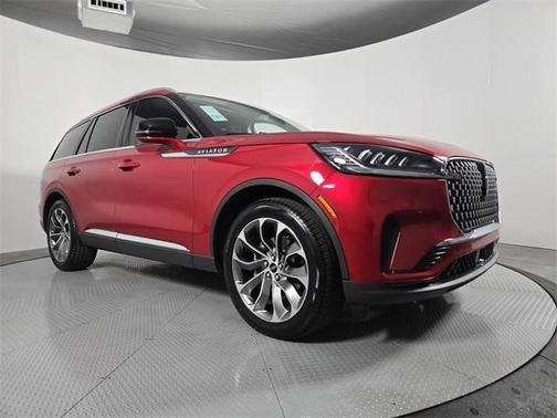 Red 2026 Lincoln Aviator Premiere