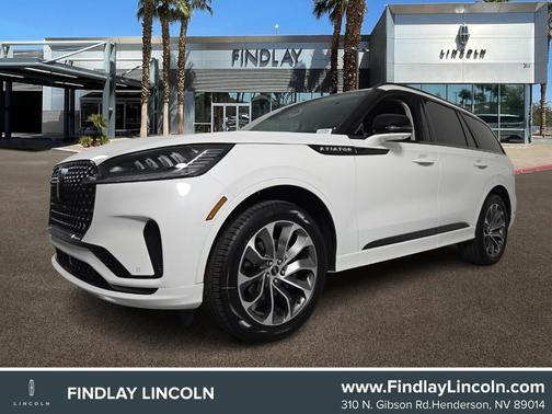 Pristine White 2026 Lincoln Aviator Premiere