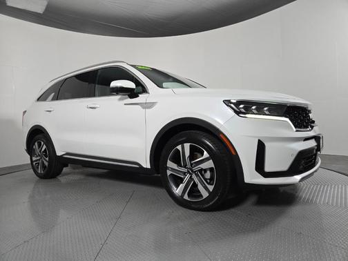 Snow White Pearl 2023 Kia Sorento Hybrid SX Prestige